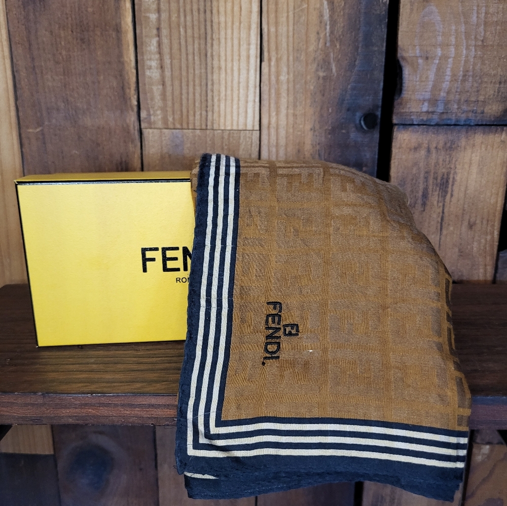 Fendi Handkerchief Scarf - Picture 4 of 6